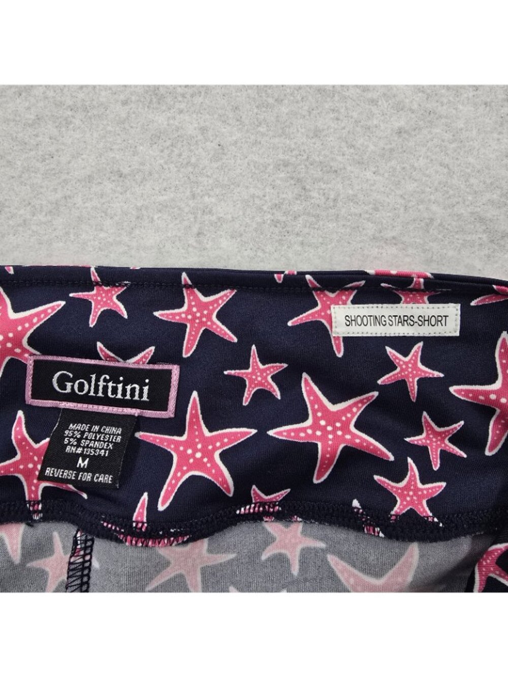 Golftini Shooting Stars Short Skort Sz Medium Golf Pickleball Tennis Athleisure - Picture 3 of 7
